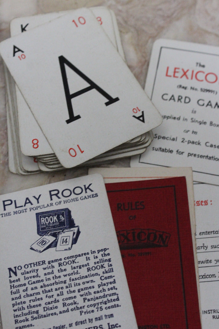 Vintage Rook Card Game - Kernow Furniture