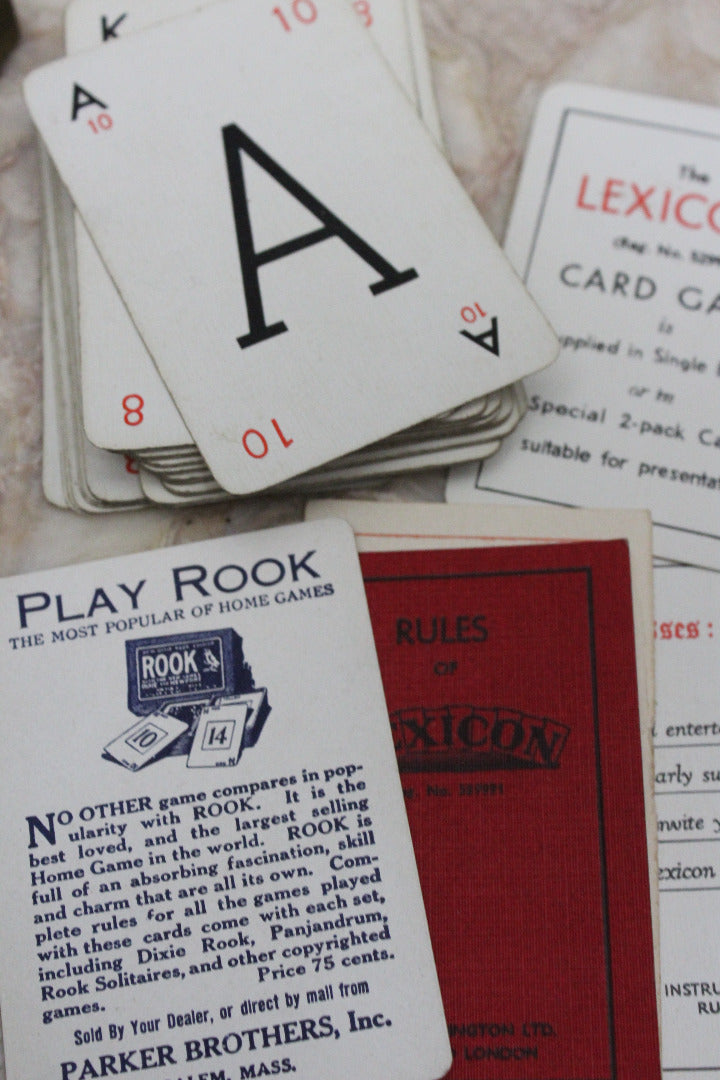 Vintage Rook Card Game - Kernow Furniture