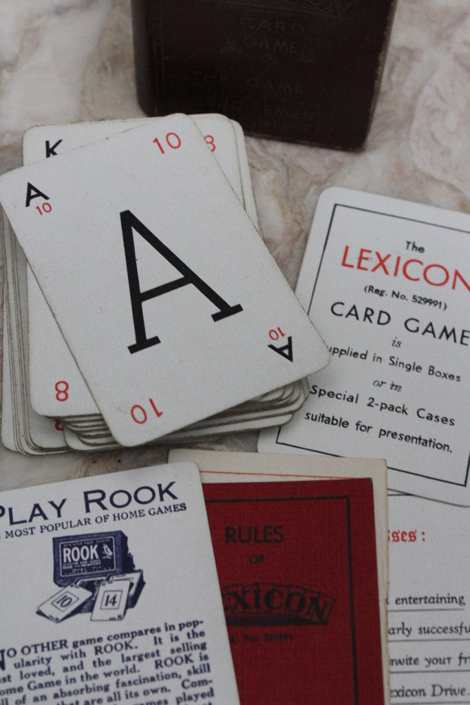 Vintage Rook Card Game - Kernow Furniture