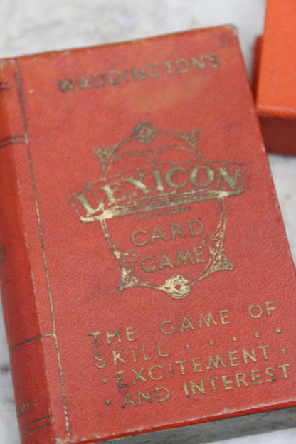 Waddingtons Lexicon Vintage Card Game - Kernow Furniture