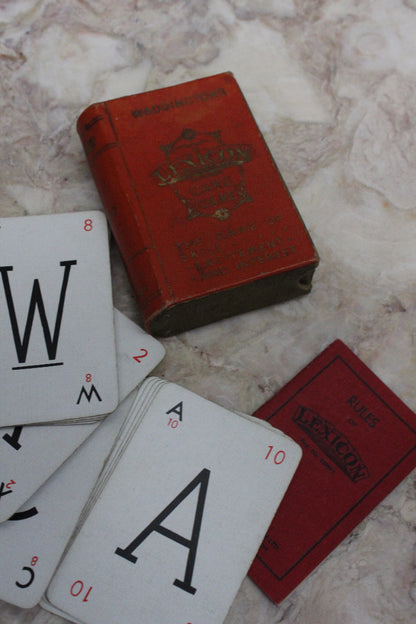 Waddingtons Lexicon Vintage Card Game - Kernow Furniture