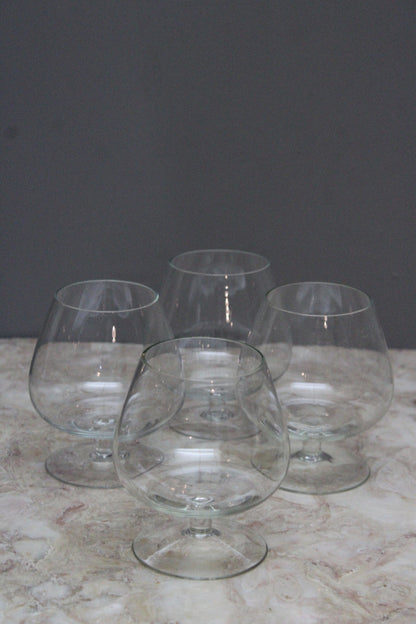 4 Brandy Balloon Glasses - Kernow Furniture