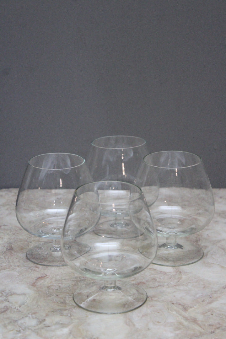 4 Brandy Balloon Glasses - Kernow Furniture