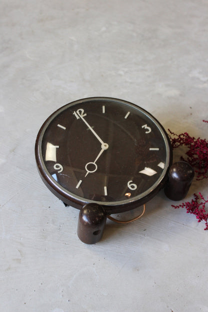 Metamec Oak Mantle Clock - Kernow Furniture