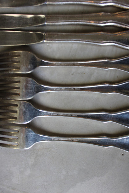 Vintage 4 Dinner Forks & Knives - Kernow Furniture