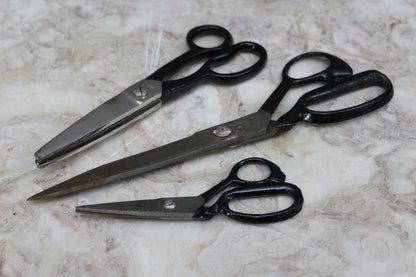 3 Pairs Vintage Scissors - Kernow Furniture