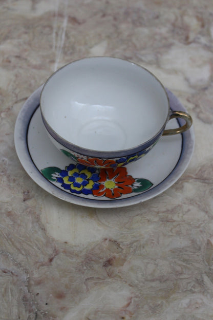 Vintage Japanese Cup & Saucer - Kernow Furniture