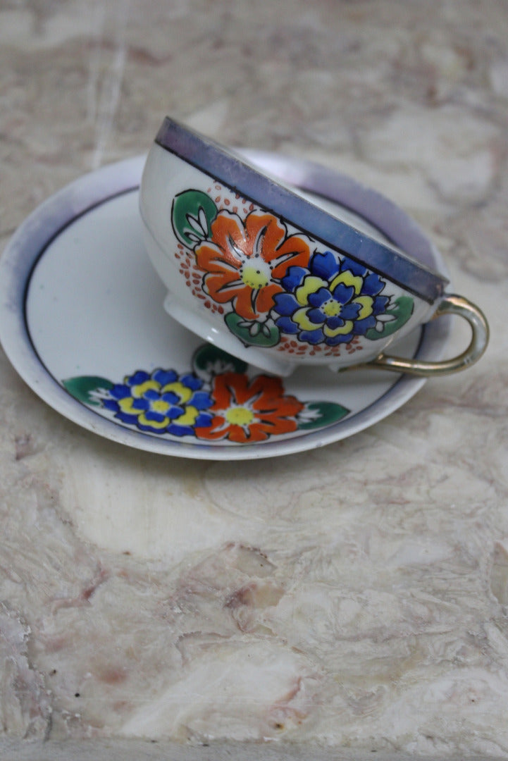 Vintage Japanese Cup & Saucer - Kernow Furniture