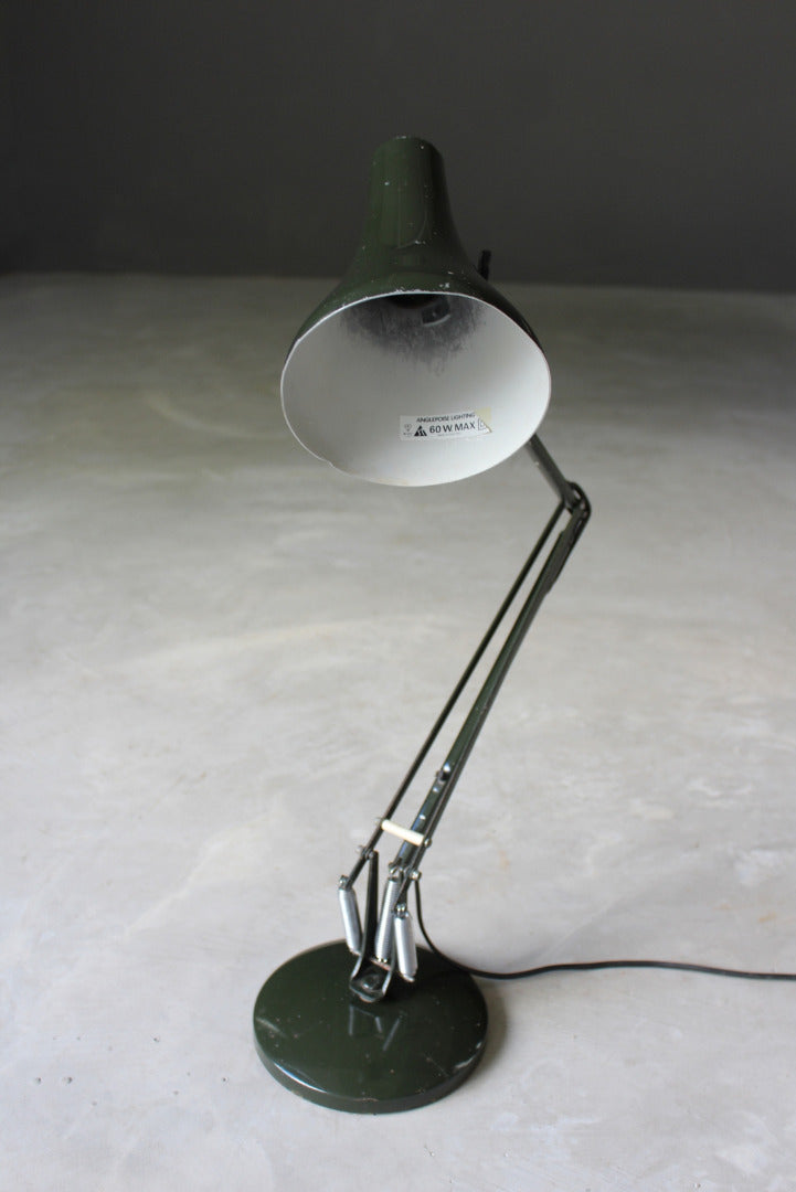 Green Anglepoise Lamp - Kernow Furniture