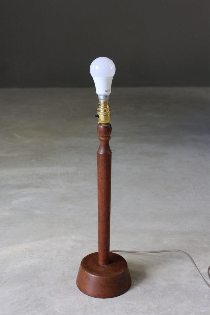 Teak Table Lamp - Kernow Furniture