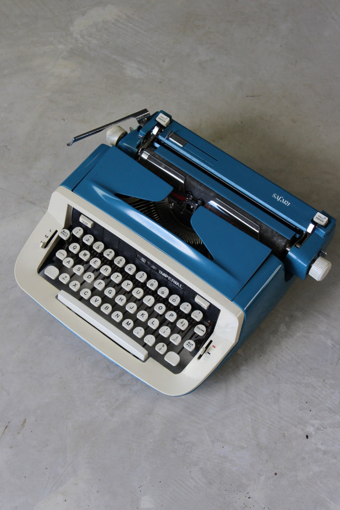 Imperial Safari Vintage Typewriter - Kernow Furniture