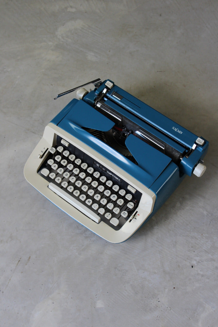 Imperial Safari Vintage Typewriter - Kernow Furniture