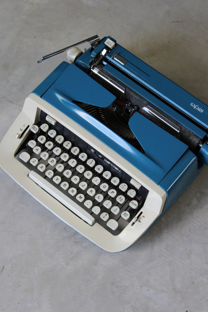 Imperial Safari Vintage Typewriter - Kernow Furniture