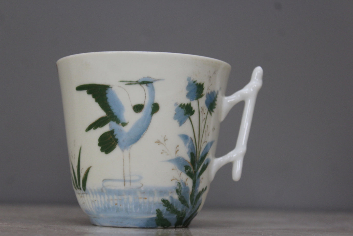 Japanese Porcelain Moustache Cup - Kernow Furniture