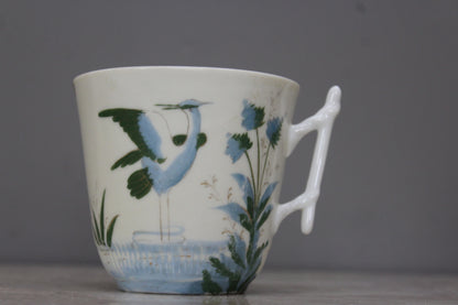 Japanese Porcelain Moustache Cup - Kernow Furniture