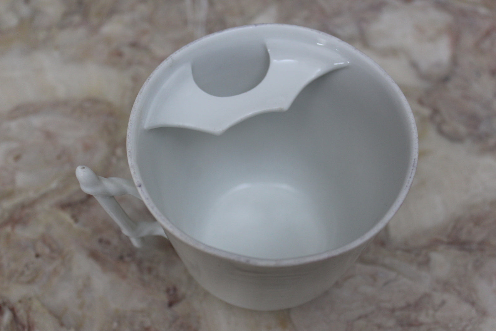 Japanese Porcelain Moustache Cup - Kernow Furniture