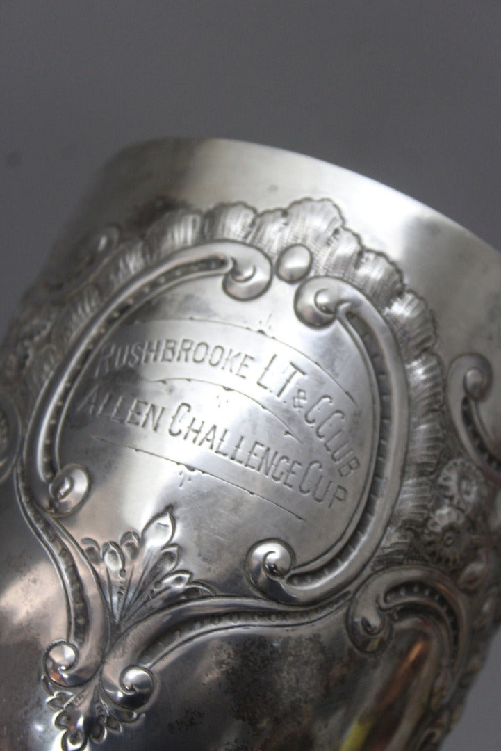 Edward VII Silver Trophy Goblet - Kernow Furniture