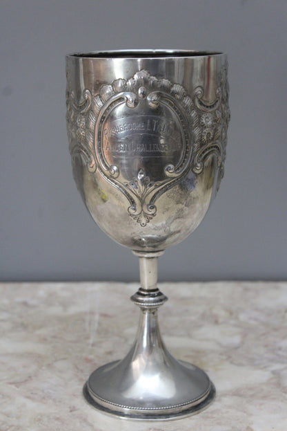 Edward VII Silver Trophy Goblet - Kernow Furniture