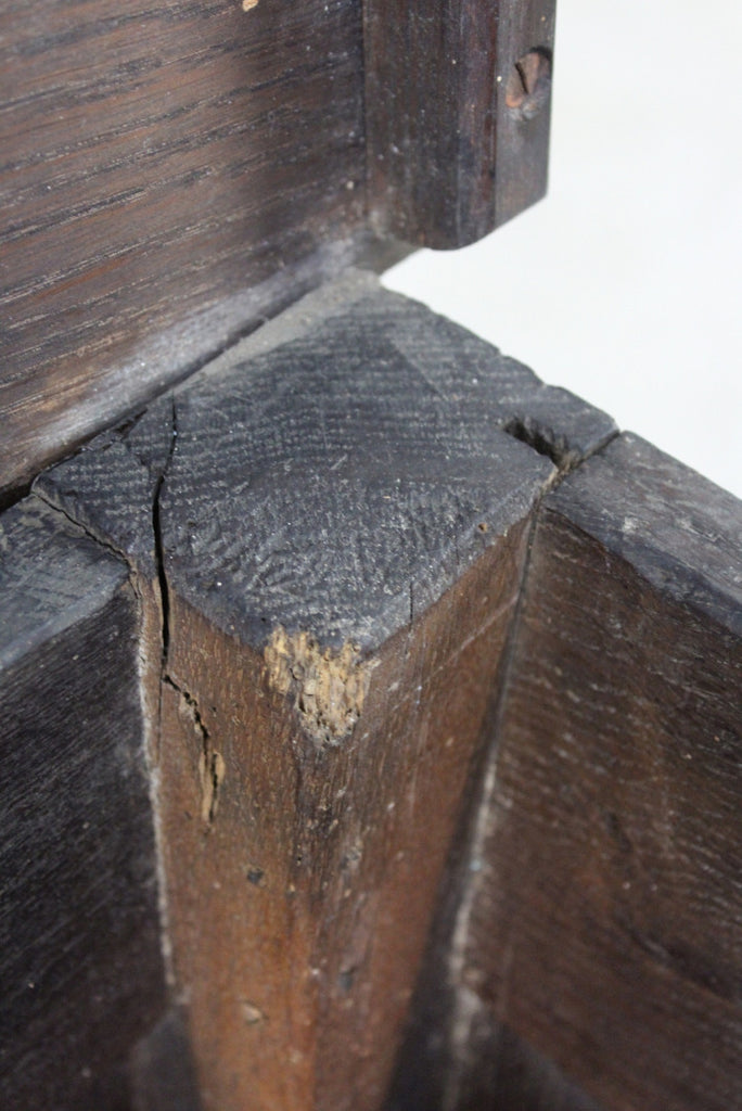 Antique 18th Century Oak Coffer - Kernow Furniture