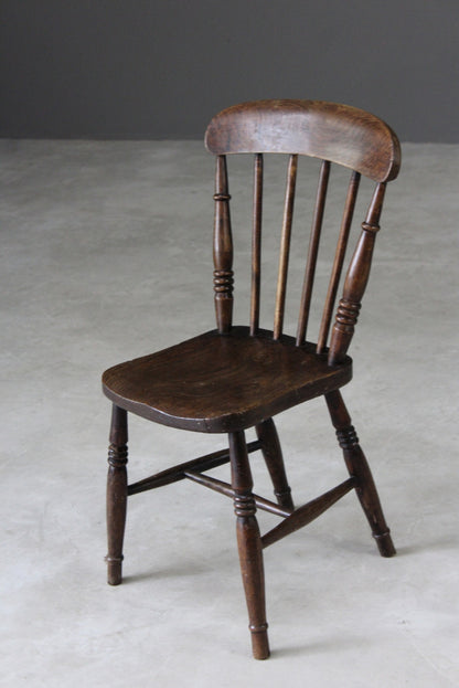 Single Elm Rustic Stick Back Chair - Kernow Furniture