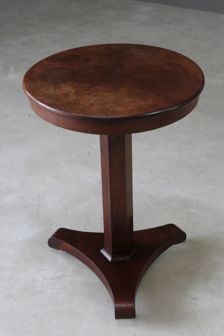 Antique Mahogany Side Table - Kernow Furniture