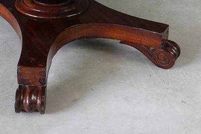 Antique Mahogany Drop Leaf Table - Kernow Furniture