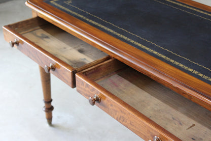 Antique Writing Table - Kernow Furniture