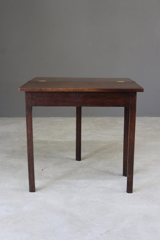 Georgian Mahogany Tea Table - Kernow Furniture