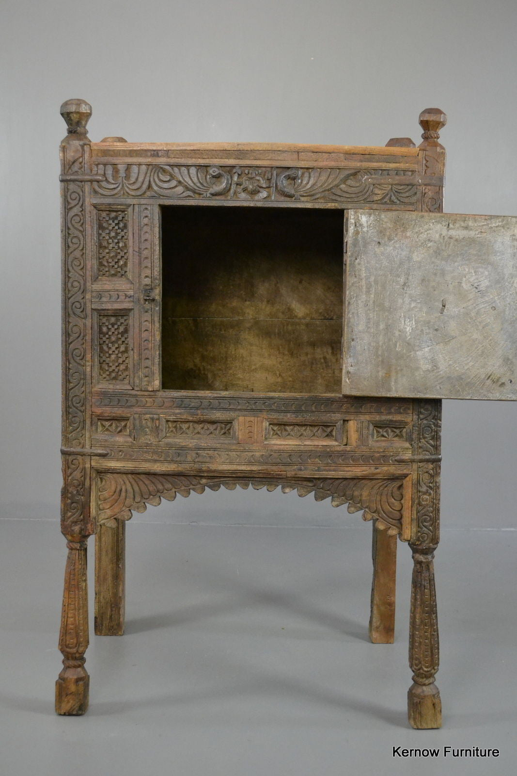 Carved Dowry Chest Dimchiya - Kernow Furniture