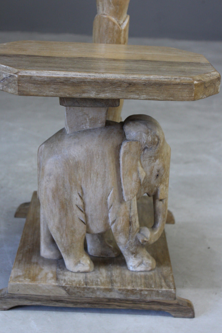 Pair Elephant Standard Lamps - Kernow Furniture