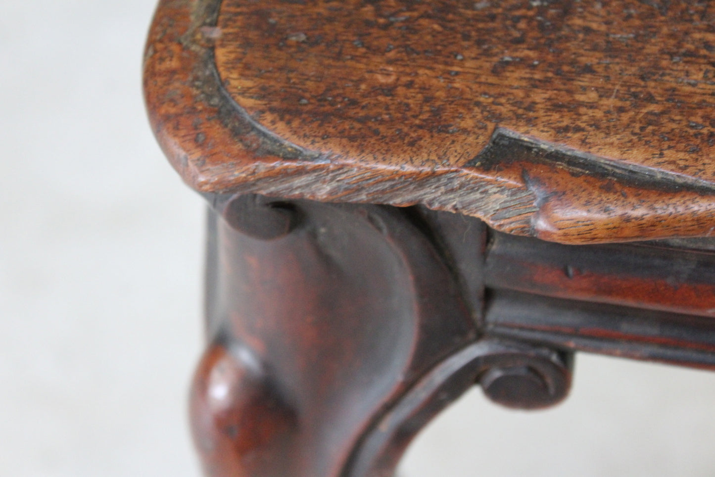 Victorian Mahogany Hall Chair - Kernow Furniture