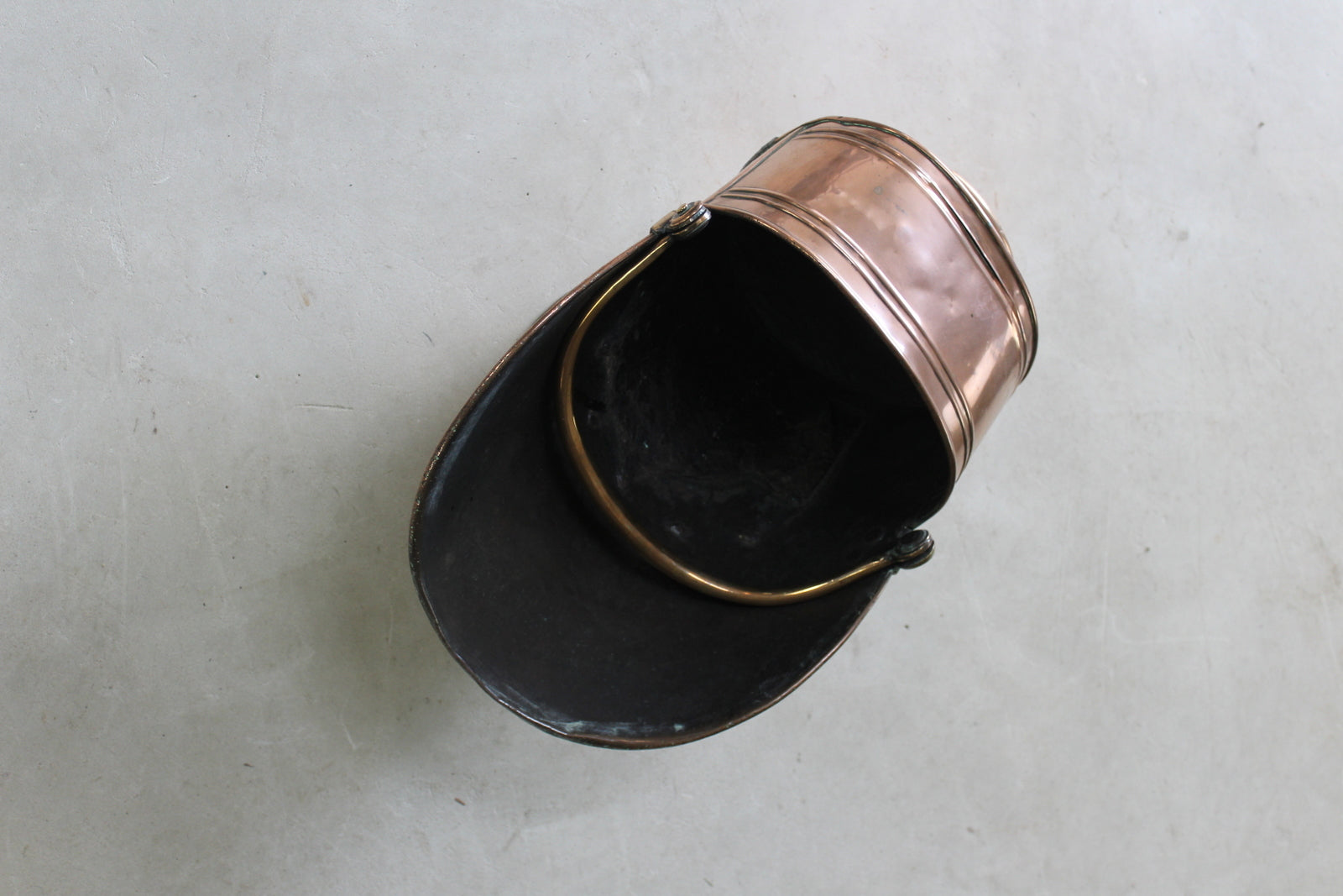 Copper Coal Scuttle - Kernow Furniture