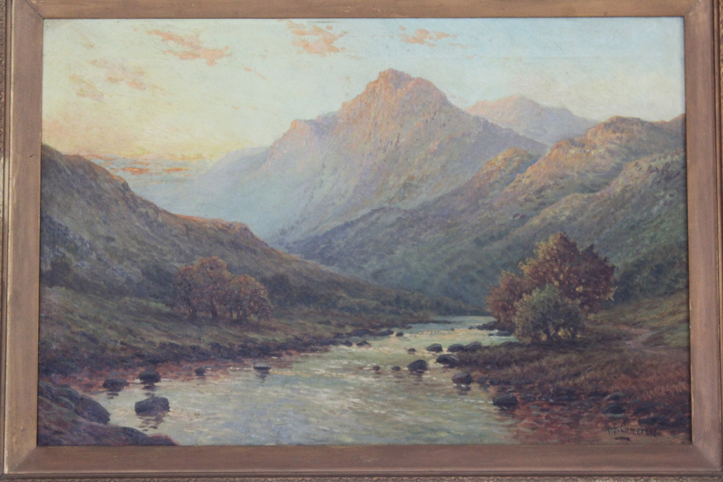 Highland River Scene - Kernow Furniture