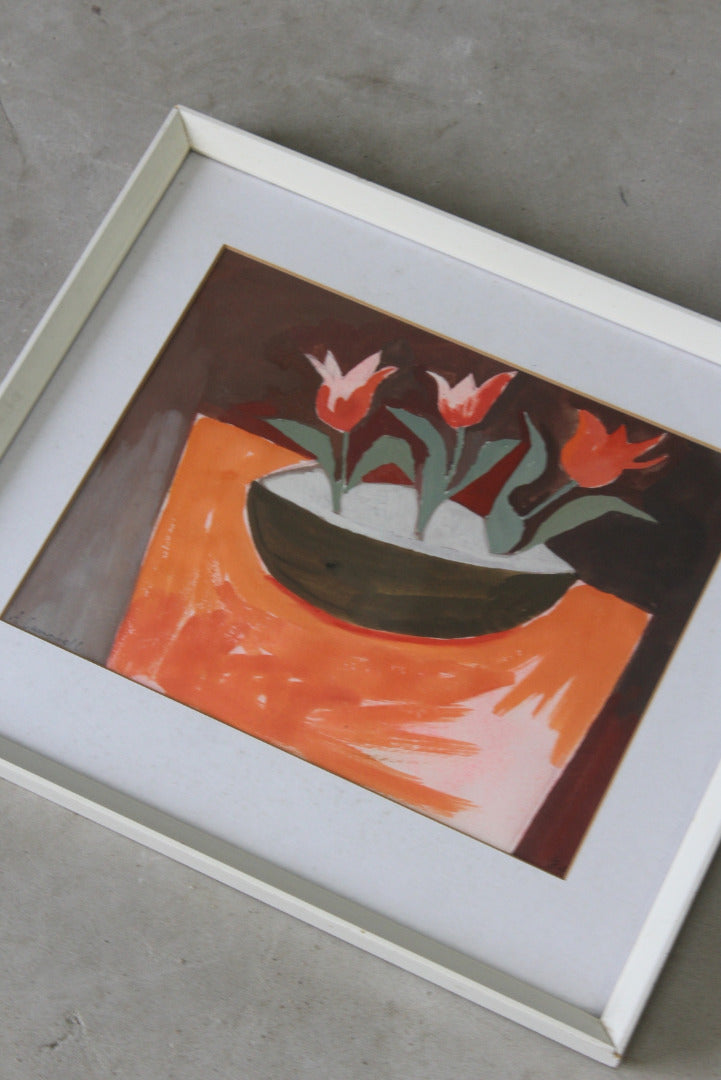 Tulips In Bowl - Adrian Campbell - Kernow Furniture