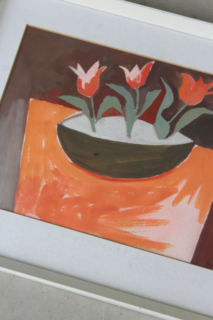 Tulips In Bowl - Adrian Campbell - Kernow Furniture