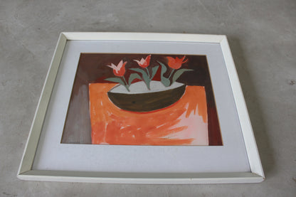 Tulips In Bowl - Adrian Campbell - Kernow Furniture