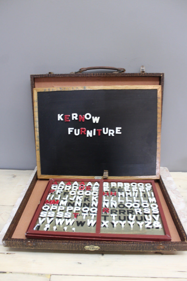 Vintage Wonder Sign Magnetic Letters - Kernow Furniture