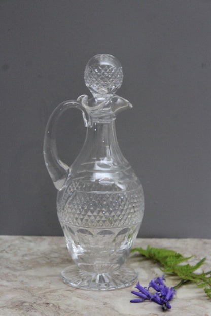 Cut Glass Claret Jug - Kernow Furniture