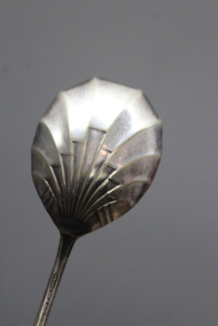 Vintage EPNS Shell Fruit Serving Spoon - Kernow Furniture