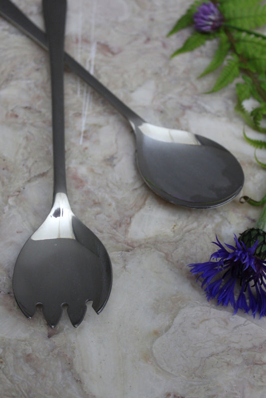 Pair Mayell Salad Servers - Kernow Furniture