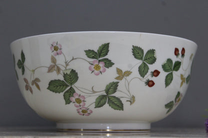 Wedgwood Wild Strawberry Salad Bowl - Kernow Furniture