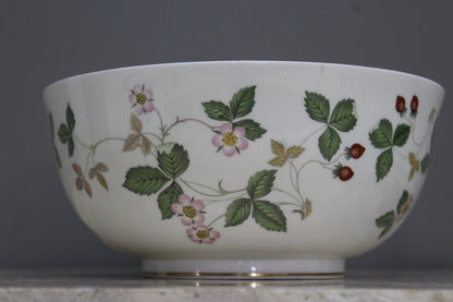 Wedgwood Wild Strawberry Salad Bowl - Kernow Furniture