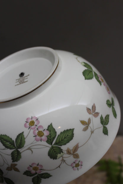 Wedgwood Wild Strawberry Salad Bowl - Kernow Furniture