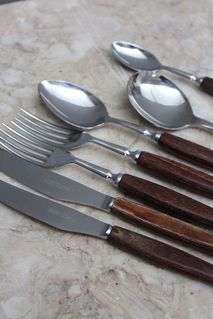 Retro Glosswood Cutlery Set - Kernow Furniture