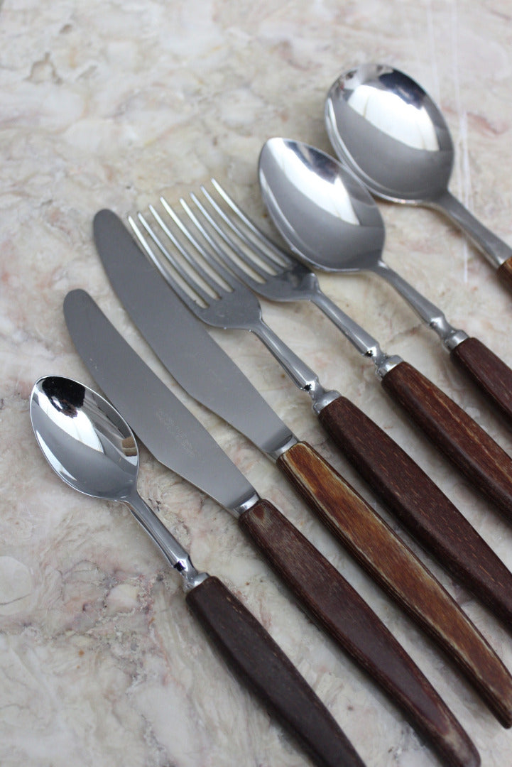 Retro Glosswood Cutlery Set - Kernow Furniture