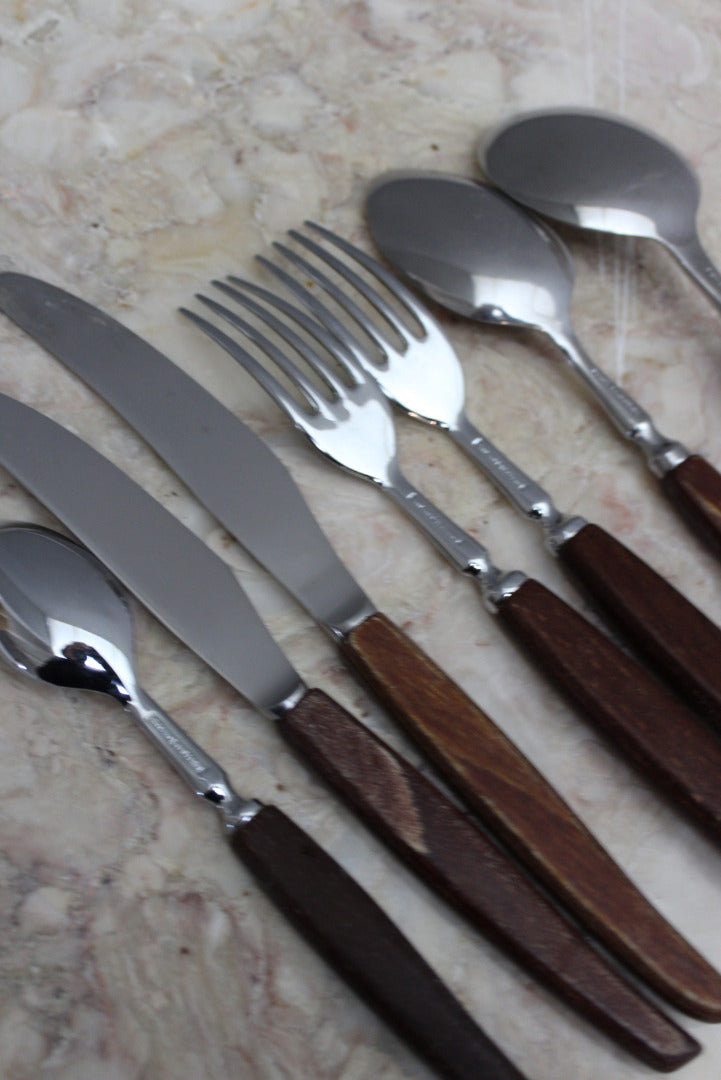 Retro Glosswood Cutlery Set - Kernow Furniture