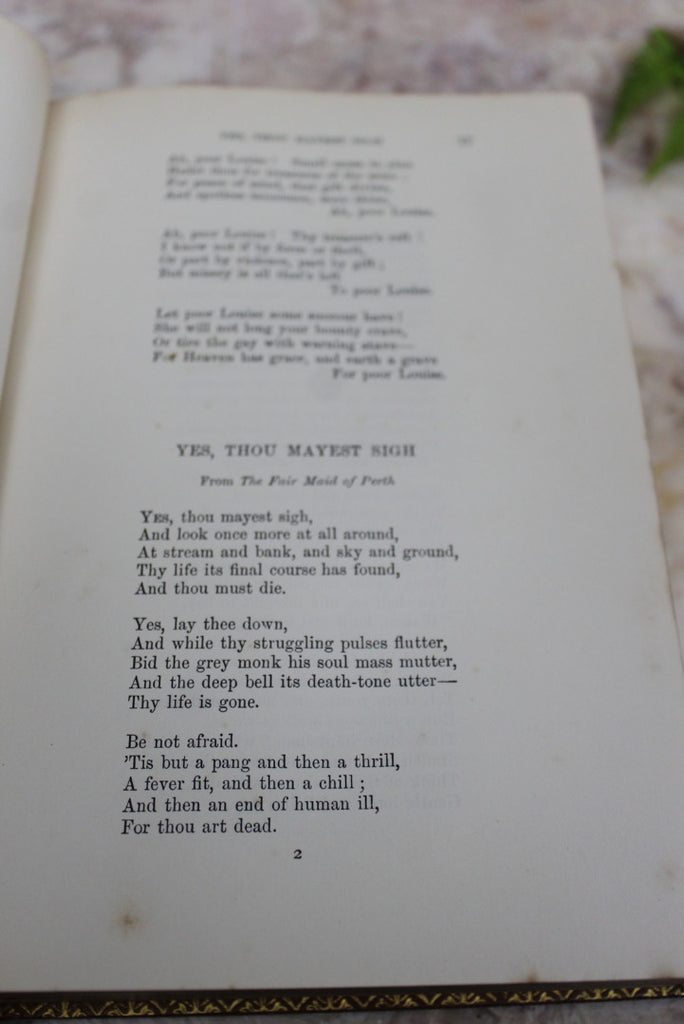 The Poetical Works of Sir Walter Scott - Kernow Furniture