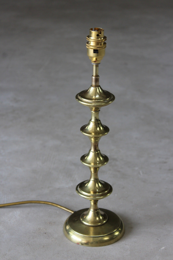 Brass Table Lamp - Kernow Furniture