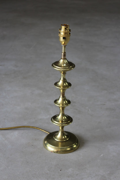 Brass Table Lamp - Kernow Furniture