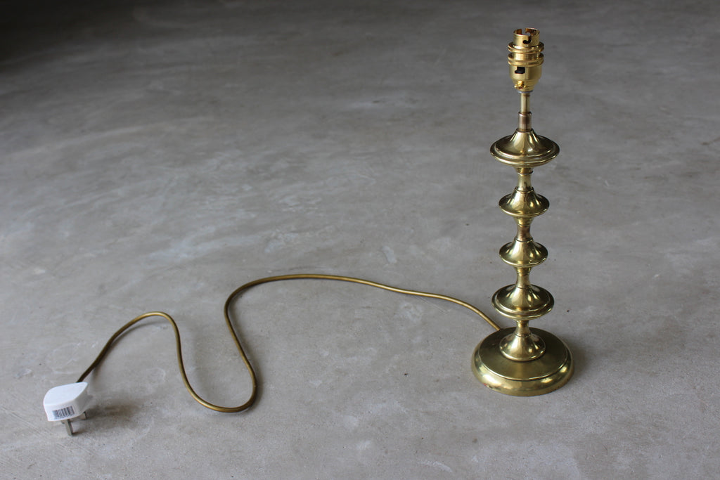 Brass Table Lamp - Kernow Furniture